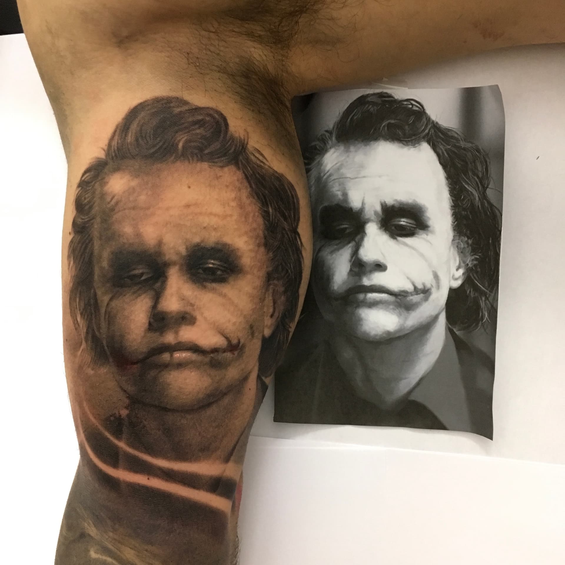 Tatuaje de realismo por Adrian Alarcón — trabajo 5