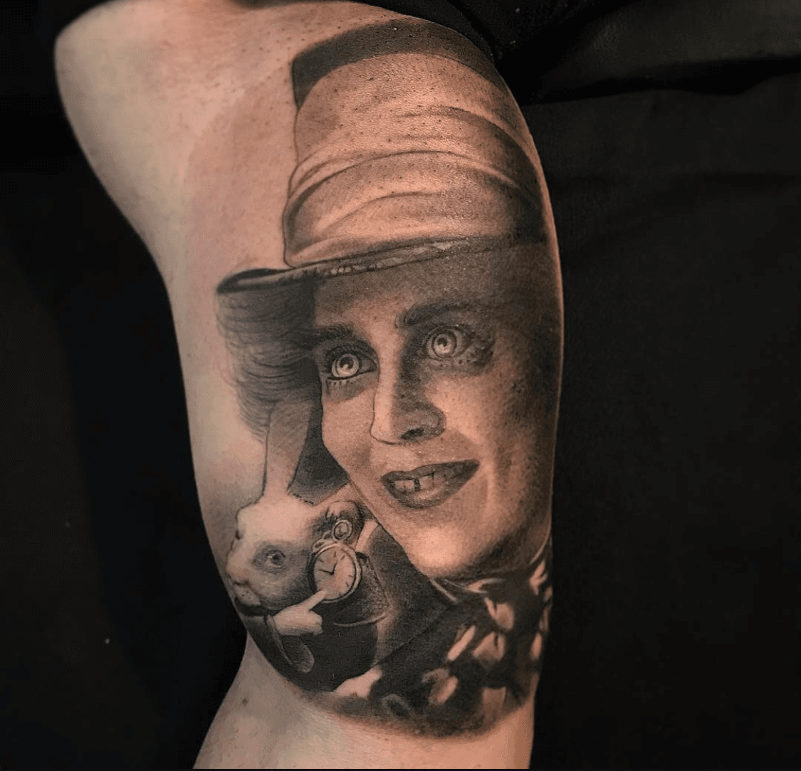 Tatuaje de realismo por Adrian Alarcón — trabajo 8