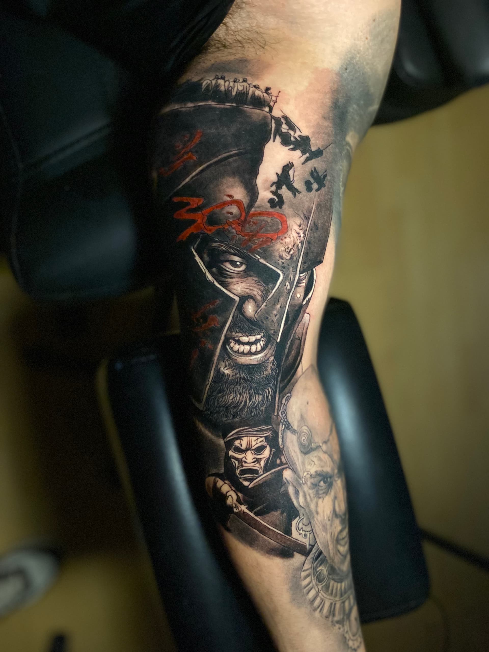 Tatuaje de realismo por Adrian Alarcón — trabajo 7